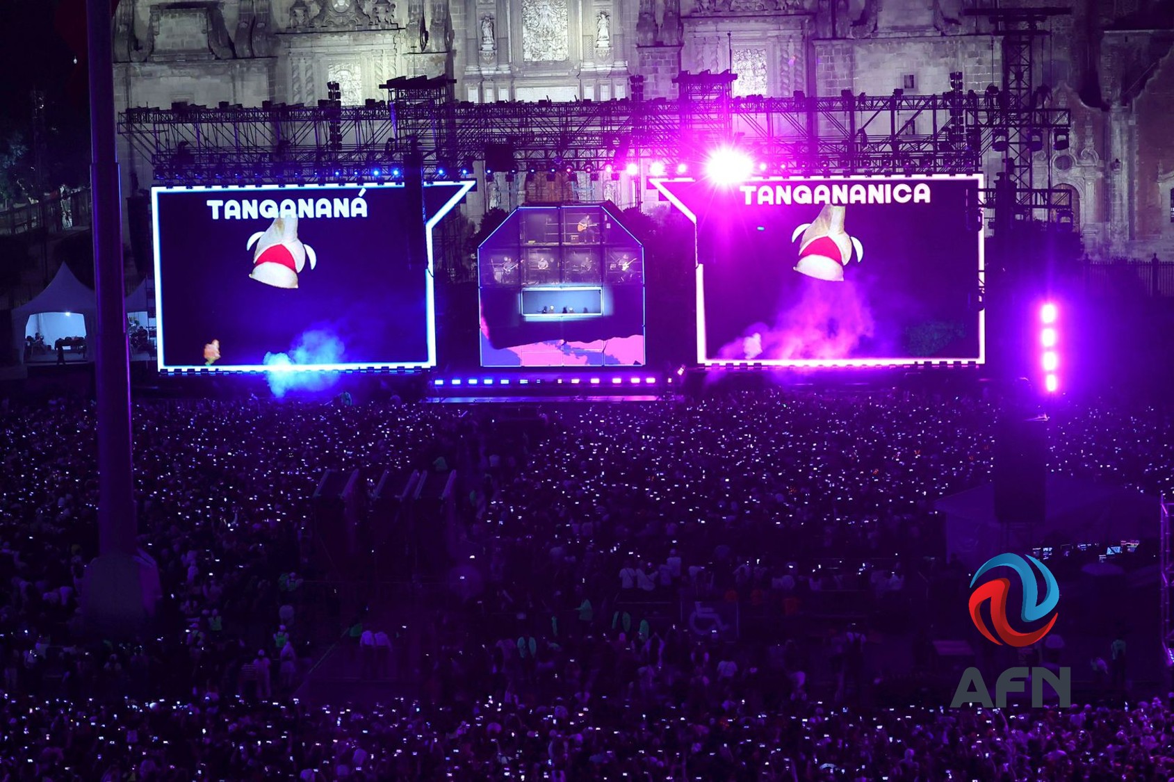 Concierto de 31 Minutos reunió a más de 230 mil personas en el Zócalo