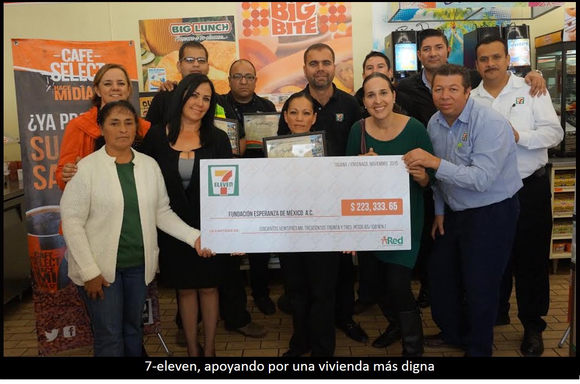 7-eleven, apoyando por una vivienda más digna