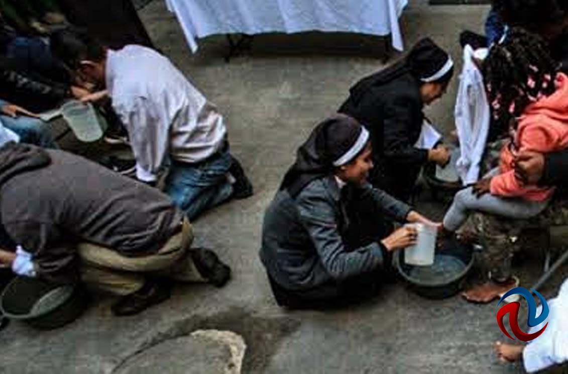 Realizarán lavatorio de pies en la Casa del Migrante el jueves santo