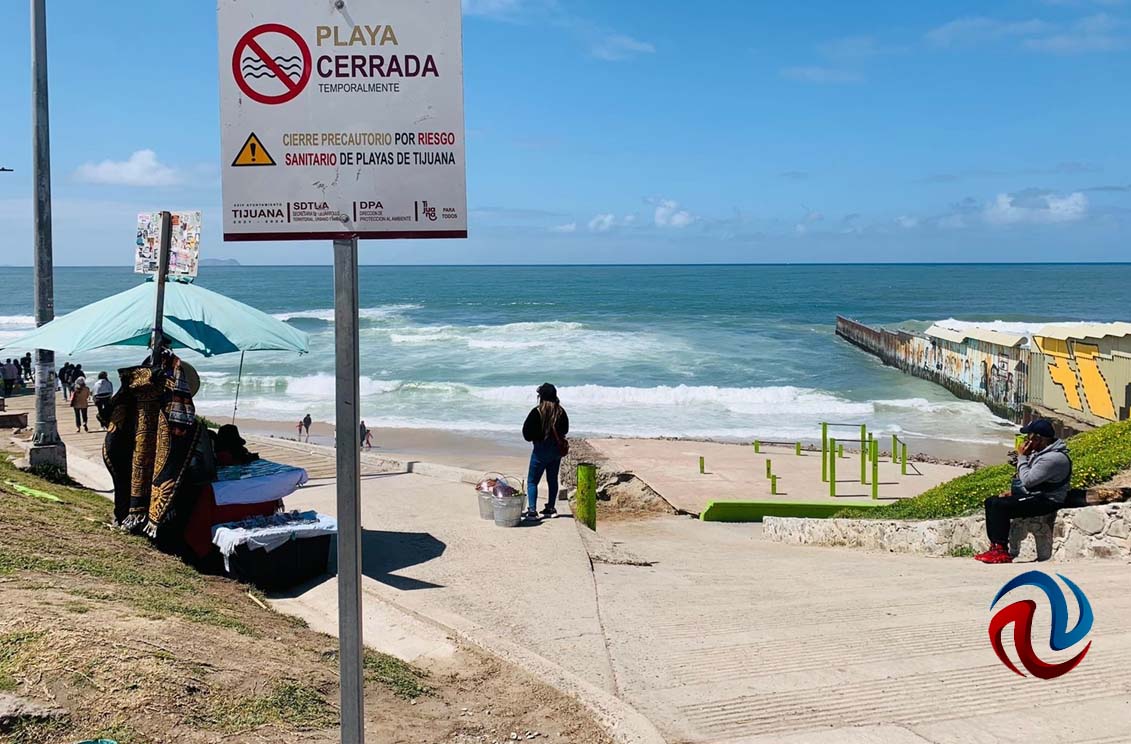Cerrarán Playas en Tijuana por no ser aptas para la recreación