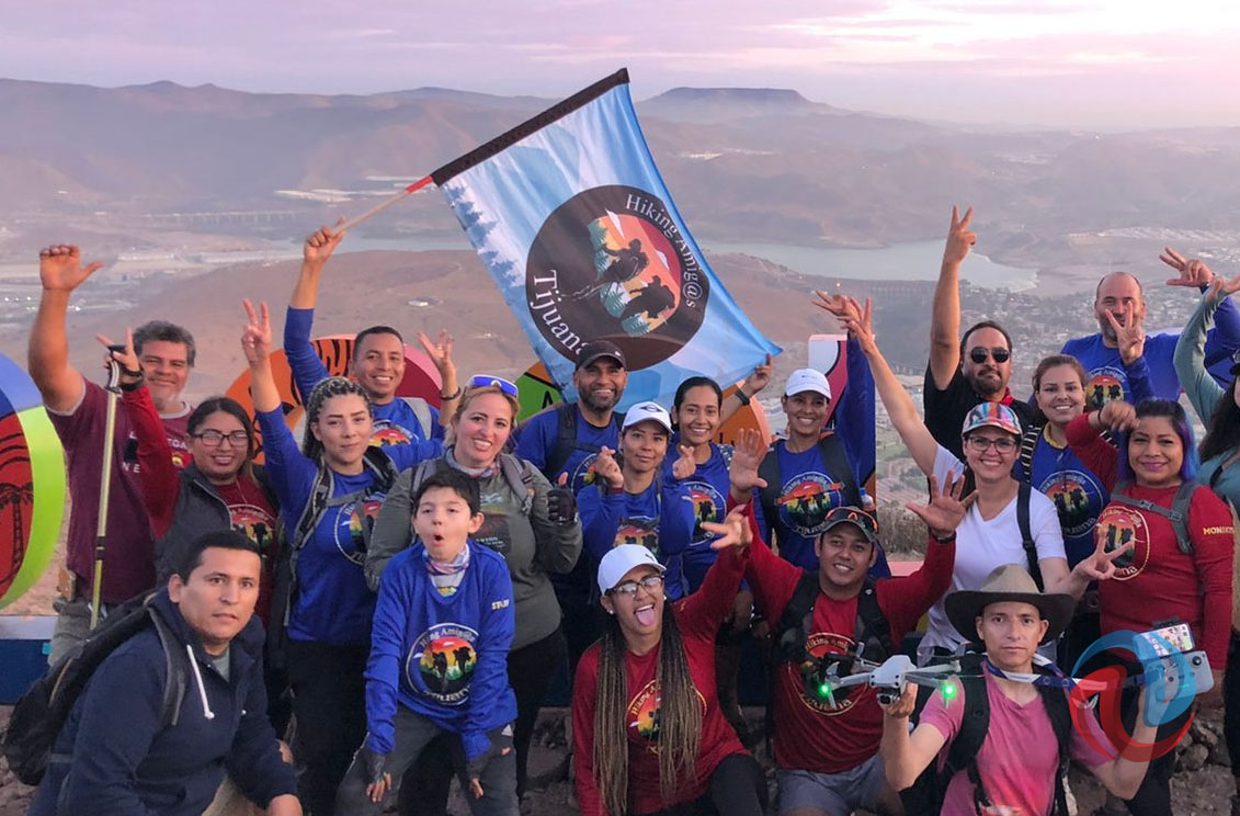 Inauguraron letras de Cerro Colorado a petición de senderistas