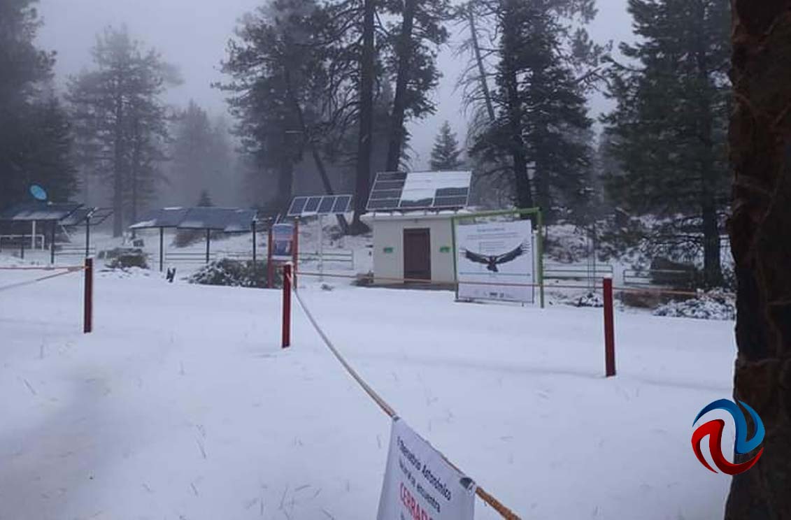 Cierran por nevada el parque nacional Sierra de San Pedro Mártir
