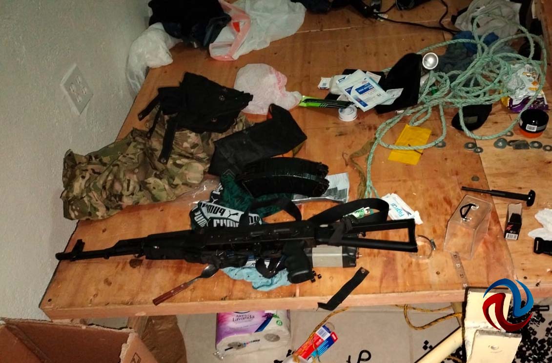 Decomisan autoridades arsenal en un inmueble en San Felipe