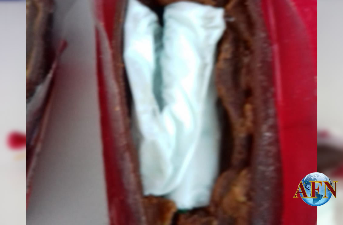 Decomisan dulces rellenos con drogas