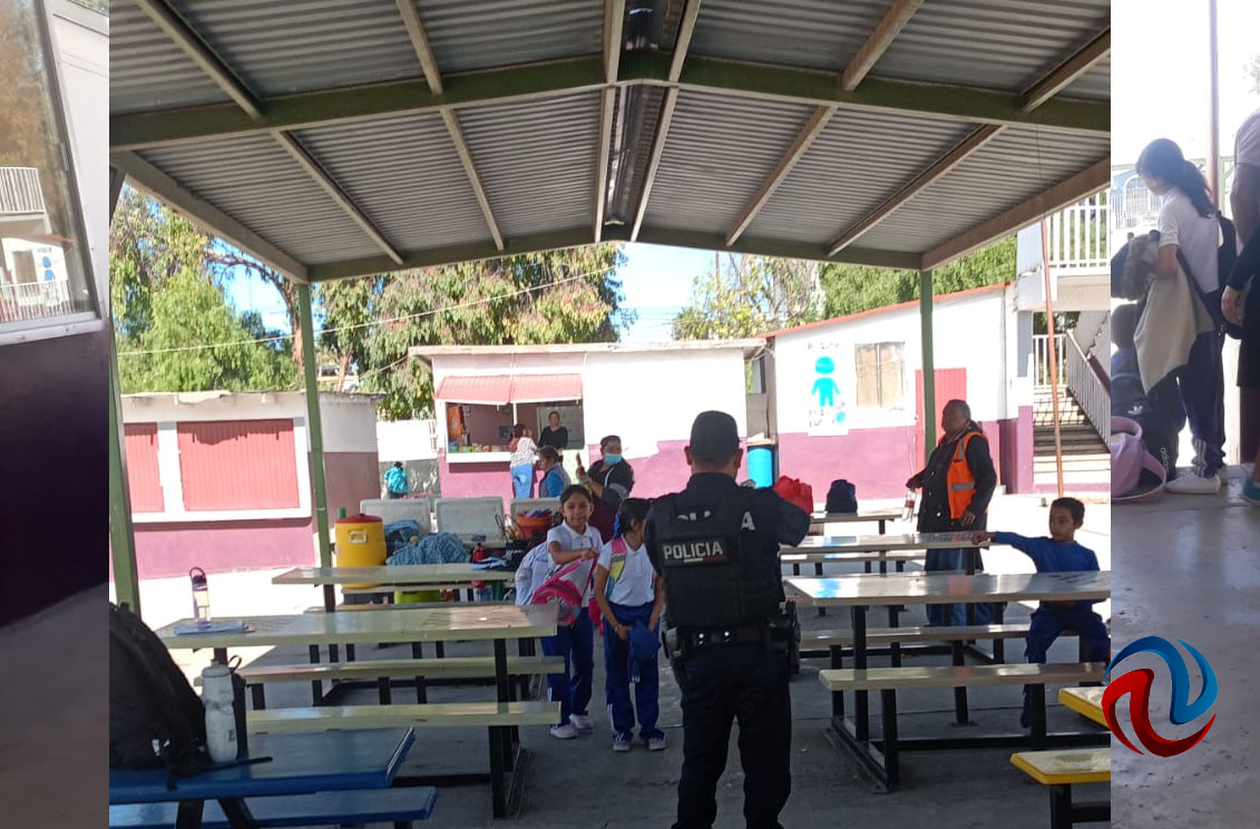 Desalojan escuela de Rosarito por olores tóxicos; hubo tres alumnos afectados