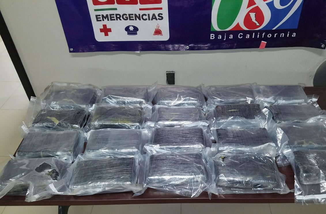 Detenidos con 20 kg cocaína