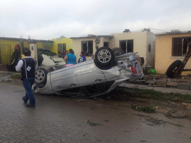 Devastador tornado azota Ciudad Acuña