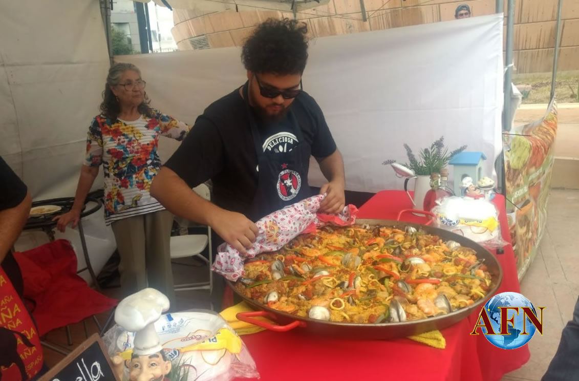 Disfrutan de Expo paella, vino y cerveza artesanal