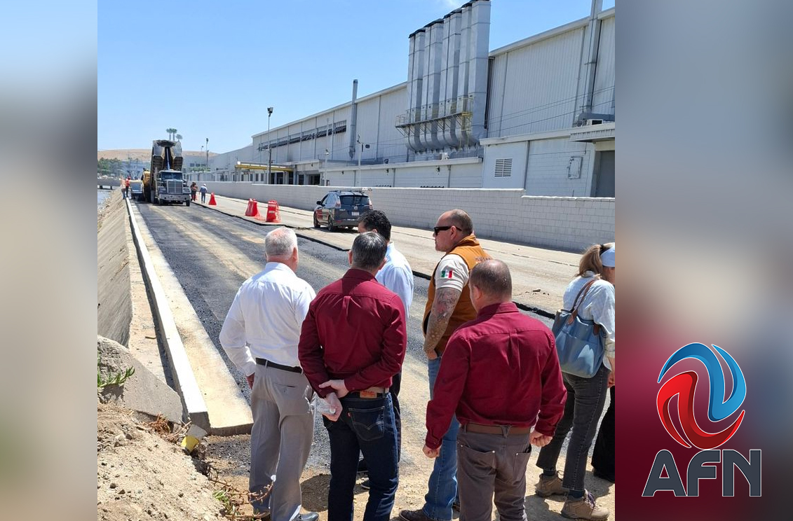 Revisan autoridades de EU y México avances en plantas tratadoras de Tijuana