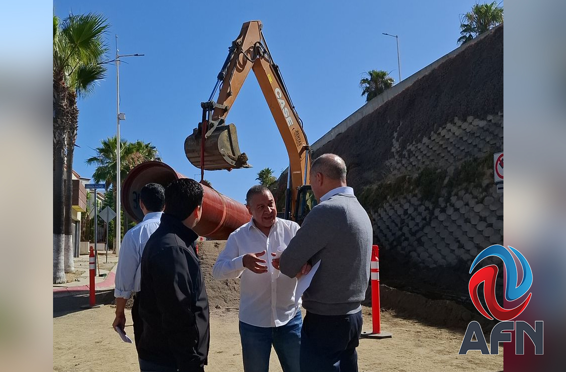 Revisan autoridades de EU y México avances en plantas tratadoras de Tijuana