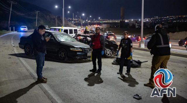 Muere un conductor en choque múltiple; era hijo de un policía