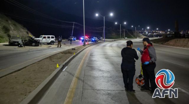 Muere un conductor en choque múltiple; era hijo de un policía