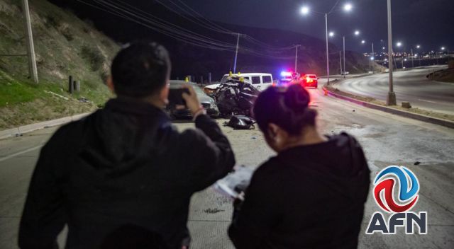 Muere un conductor en choque múltiple; era hijo de un policía