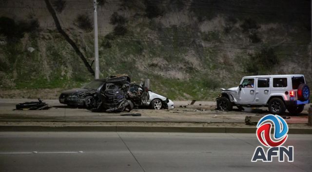 Muere un conductor en choque múltiple; era hijo de un policía