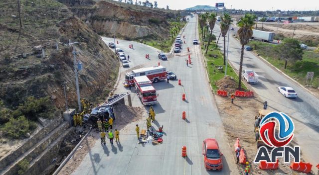 Murió conductor de un dompe en tramo del Corredor 2000