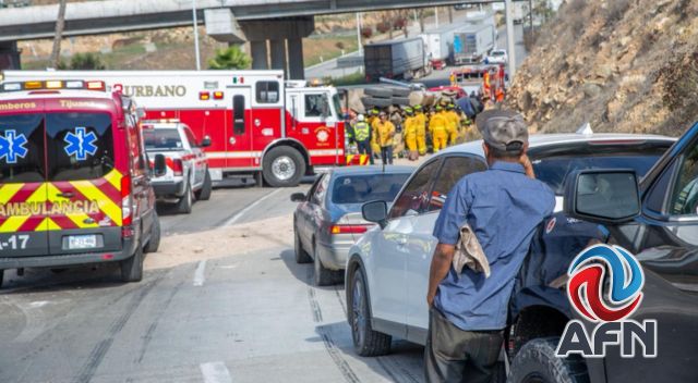 Murió conductor de un dompe en tramo del Corredor 2000