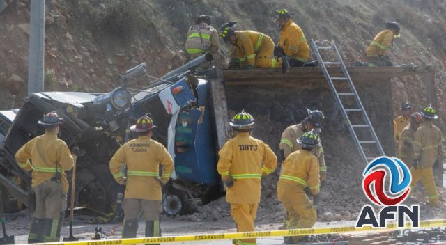 Murió conductor de un dompe en tramo del Corredor 2000
