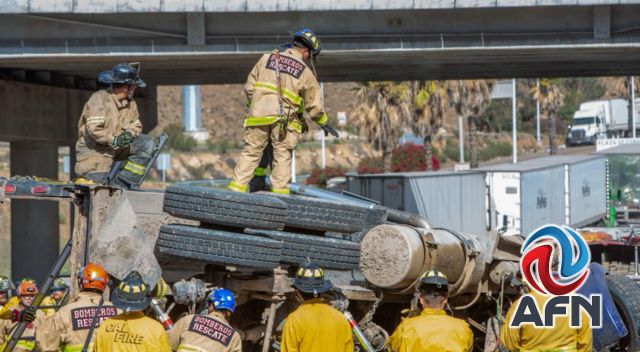 Murió conductor de un dompe en tramo del Corredor 2000