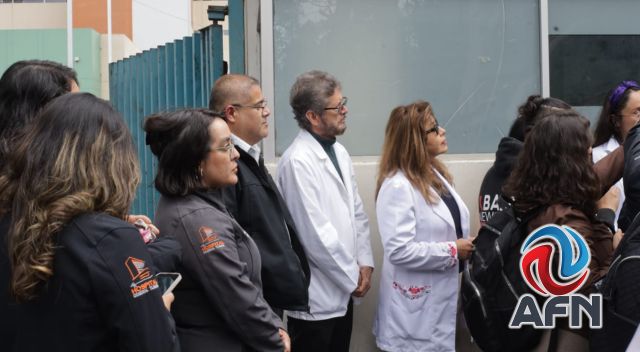 Protestan por cierre de área en el Hospital General de Tijuana