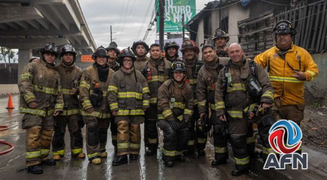 Fuerte incendio consumió una vivienda en la colonia Castillo