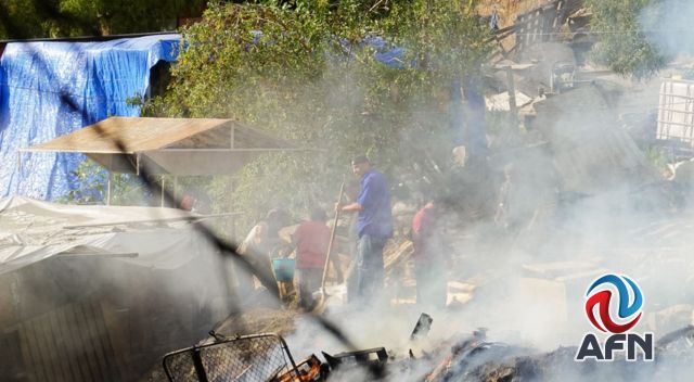 Arden cuatro viviendas en una ladera; quema de basura pudo ser la causa
