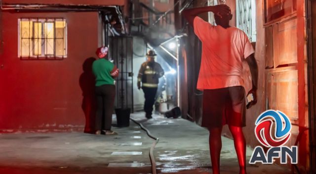 Mina de gas generó un conato de incendio en vecindad