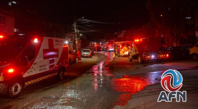 Ardieron ocho viviendas esta madrugada en la colonia Reforma