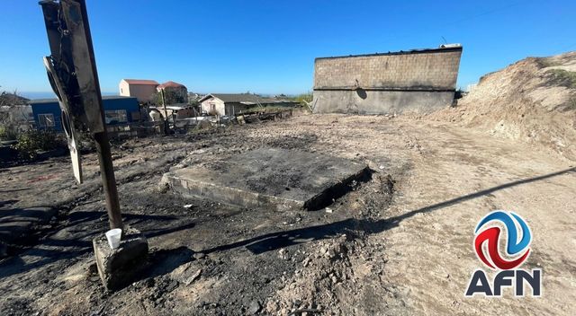 Recibirá apoyo familia afectada por incendio en Rosarito