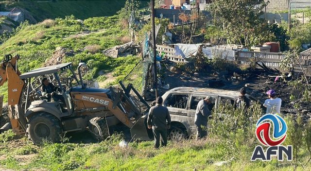 Recibirá apoyo familia afectada por incendio en Rosarito