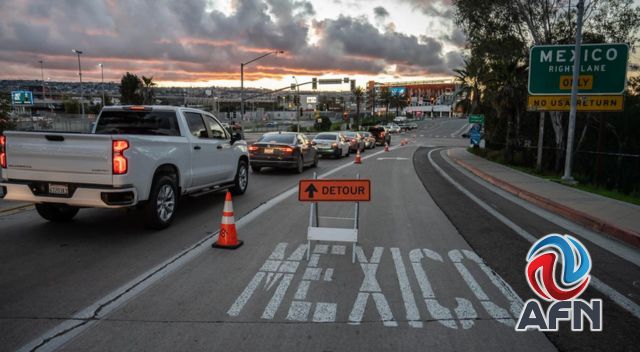 Tránsito regular de EEUU a México por la garita de San Ysidro, pese a obras en la I-5