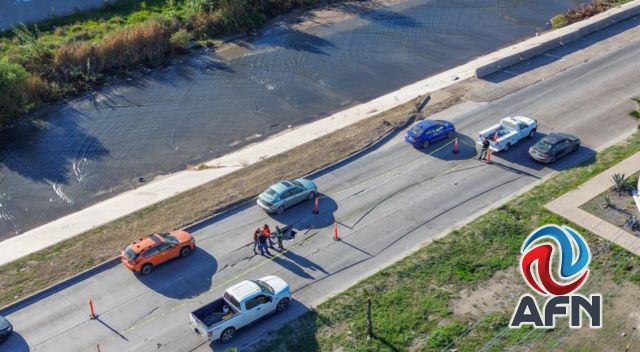Provocan un socavón indigentes del canal; piden manejar con precaución