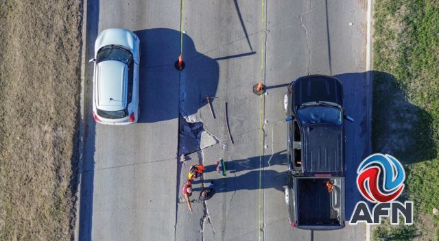 Provocan un socavón indigentes del canal; piden manejar con precaución