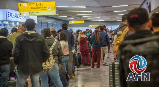 Cancelan vuelos por mal clima; piden a usuarios llamar a aerolíneas