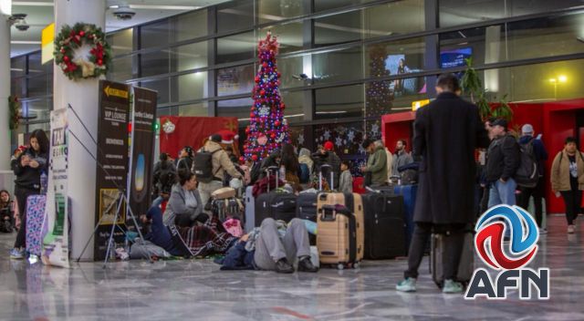 Cancelan vuelos por mal clima; piden a usuarios llamar a aerolíneas