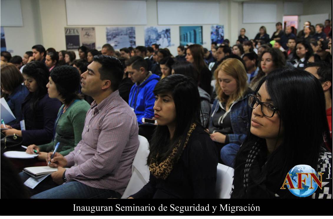 Inauguran Seminario de Seguridad y Migración 