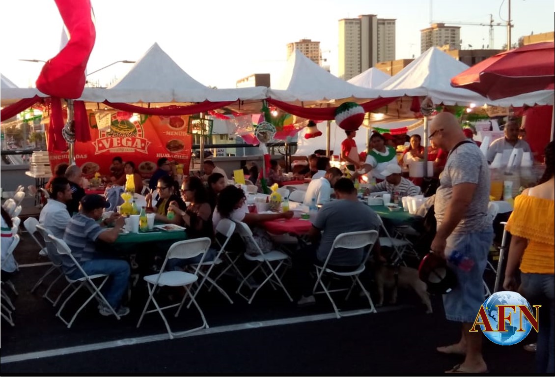 Centenares de policías vigilan festejo