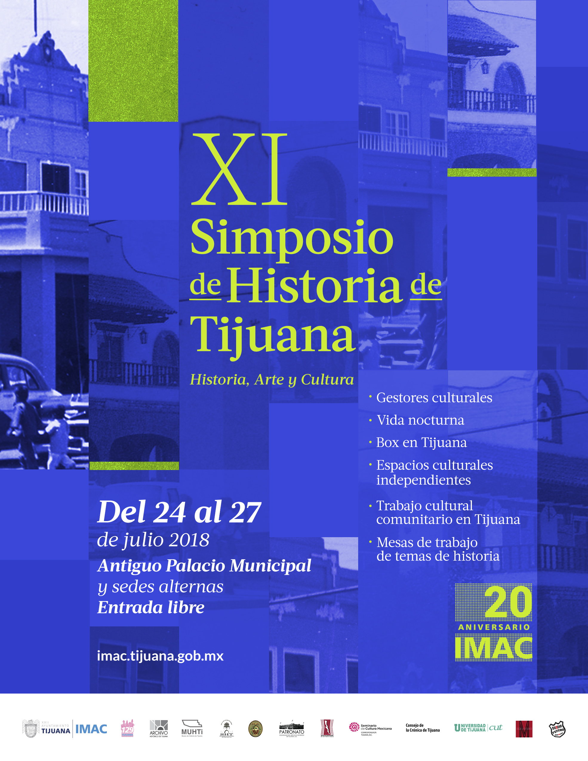 Invita IMAC al XI Simposio de Historia de Tijuana