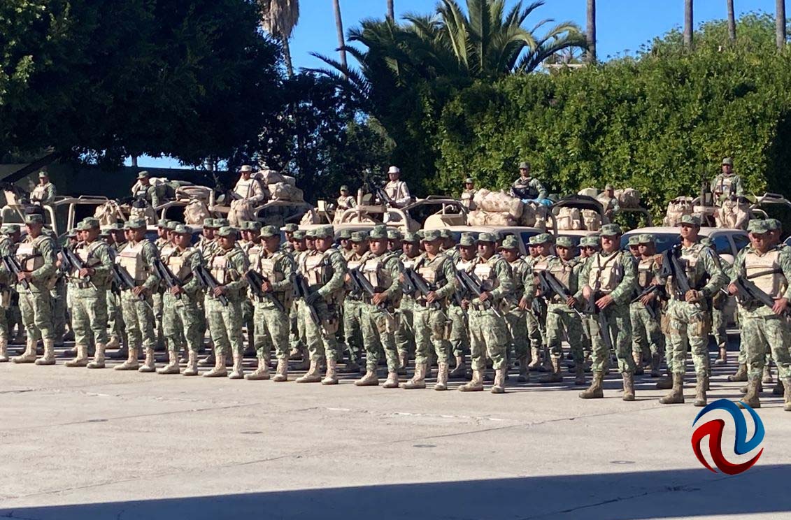 Llegaron otros 600 soldados a Tijuana; en total serán dos mil
