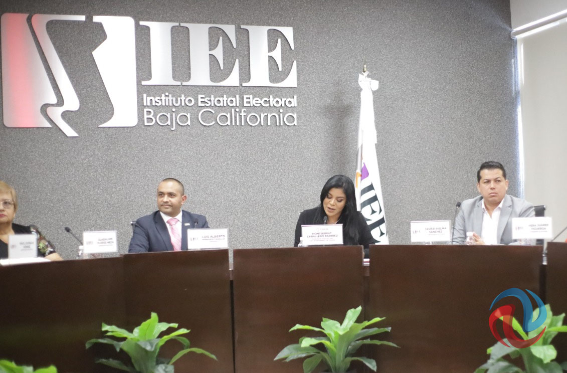 Entregó Monserrat Caballero su primer informe al IEEBC 