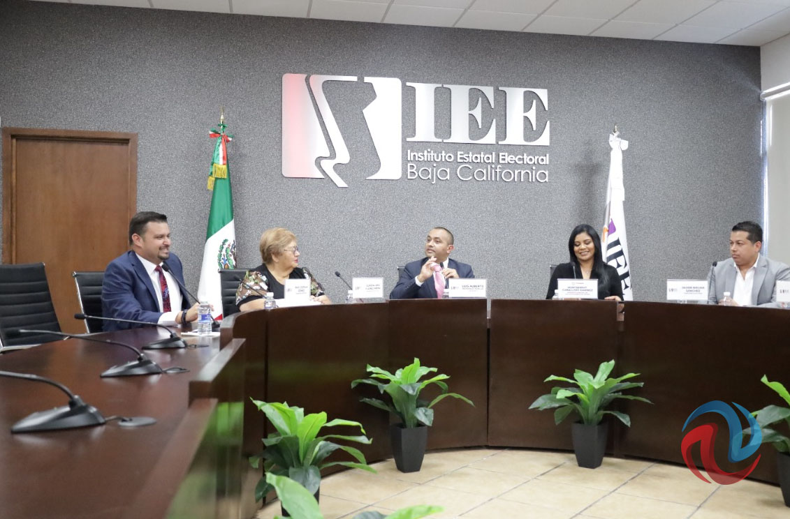 Entregó Monserrat Caballero su primer informe al IEEBC 