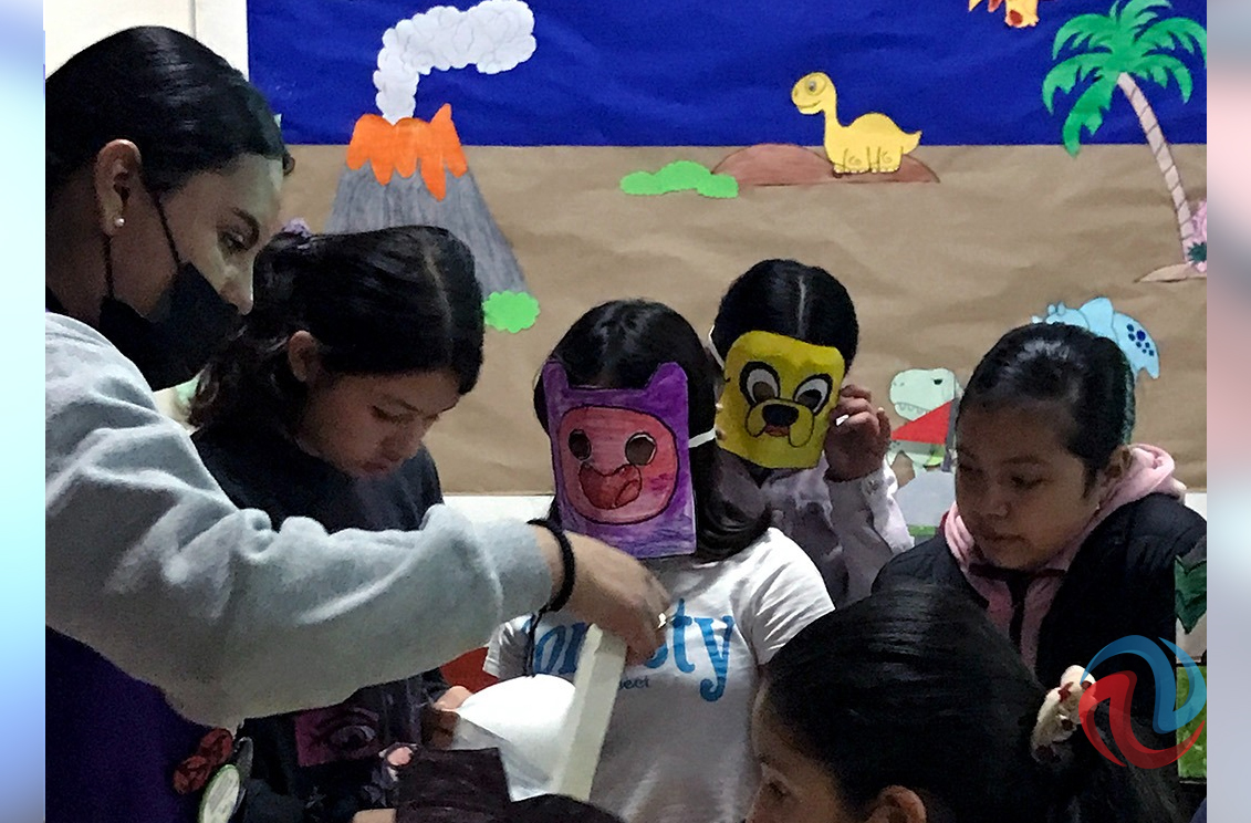 Niños realizaron actividades en el Viernes de Museo del El Trompo