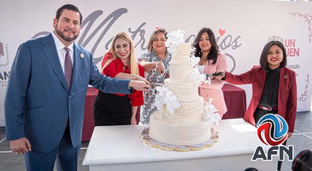 Se casaron cerca de 2 mil parejas en boda colectiva en la avenida Revolución