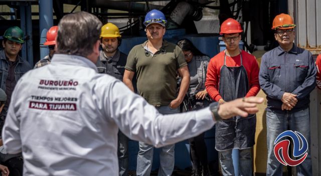 Burgueño dijo a trabajadores que recuperará la seguridad en Tijuana 