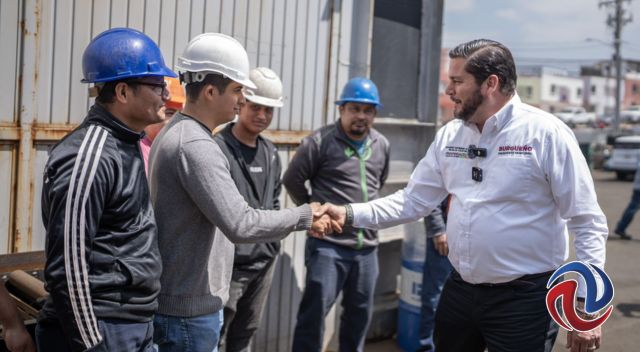 Burgueño dijo a trabajadores que recuperará la seguridad en Tijuana 