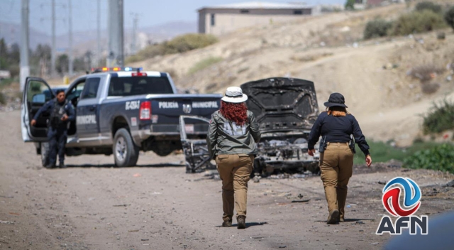 Hallan cuerpo calcinado en vehículo quemado en La Morita 