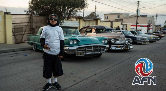 Realizan car show estilo cholo chicano en la colonia Lázaro Cárdenas