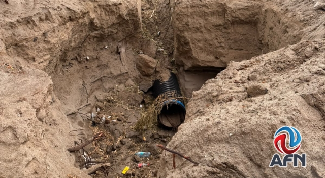 Colapso de tierra deja un fallecido en obra pública de Tecate