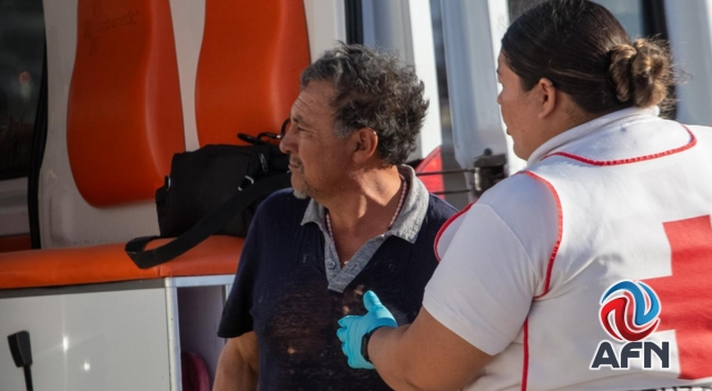 Volcó auto en el Corredor 2000 y generó congestionamiento vial