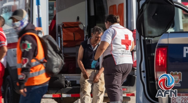 Volcó auto en el Corredor 2000 y generó congestionamiento vial