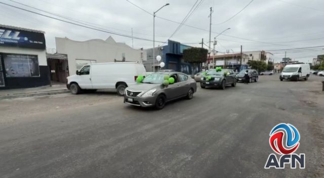 Realizaron caravana en apoyo a Eren ante su próximo trasplante